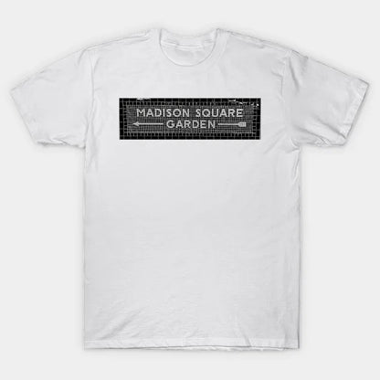Madison Square Garden (Black And White) T-Shirt