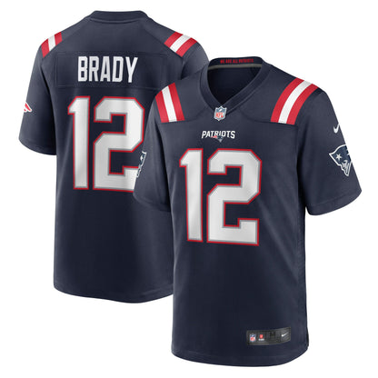 Tom Brady New England Patriots Game Retired Player Jersey - Navy