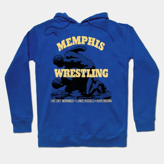 Memphis Wrestling With Lance Russell And Dave Brown Hoodie