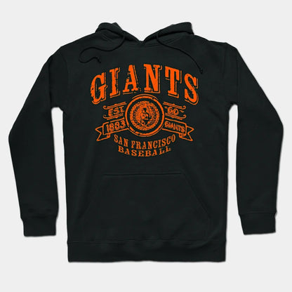 Giants Vintage Baseball Hoodie