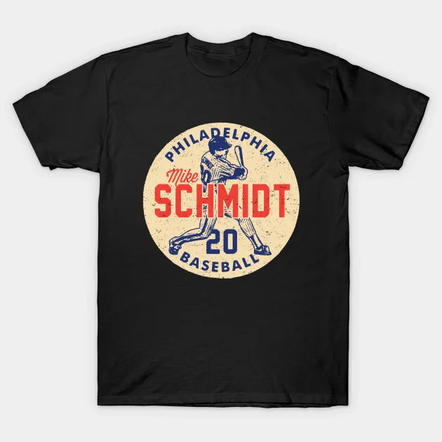 Mike Schmidt Phillies By Buck Tee T-Shirt