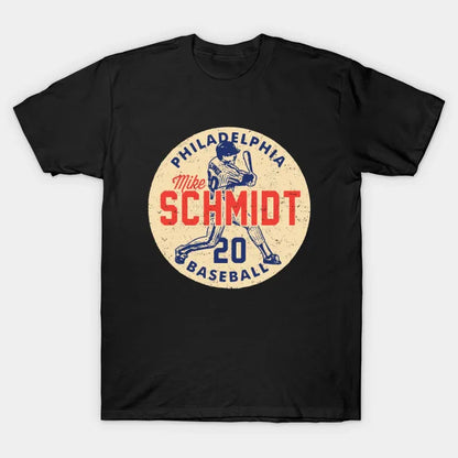 Mike Schmidt Phillies By Buck Tee T-Shirt