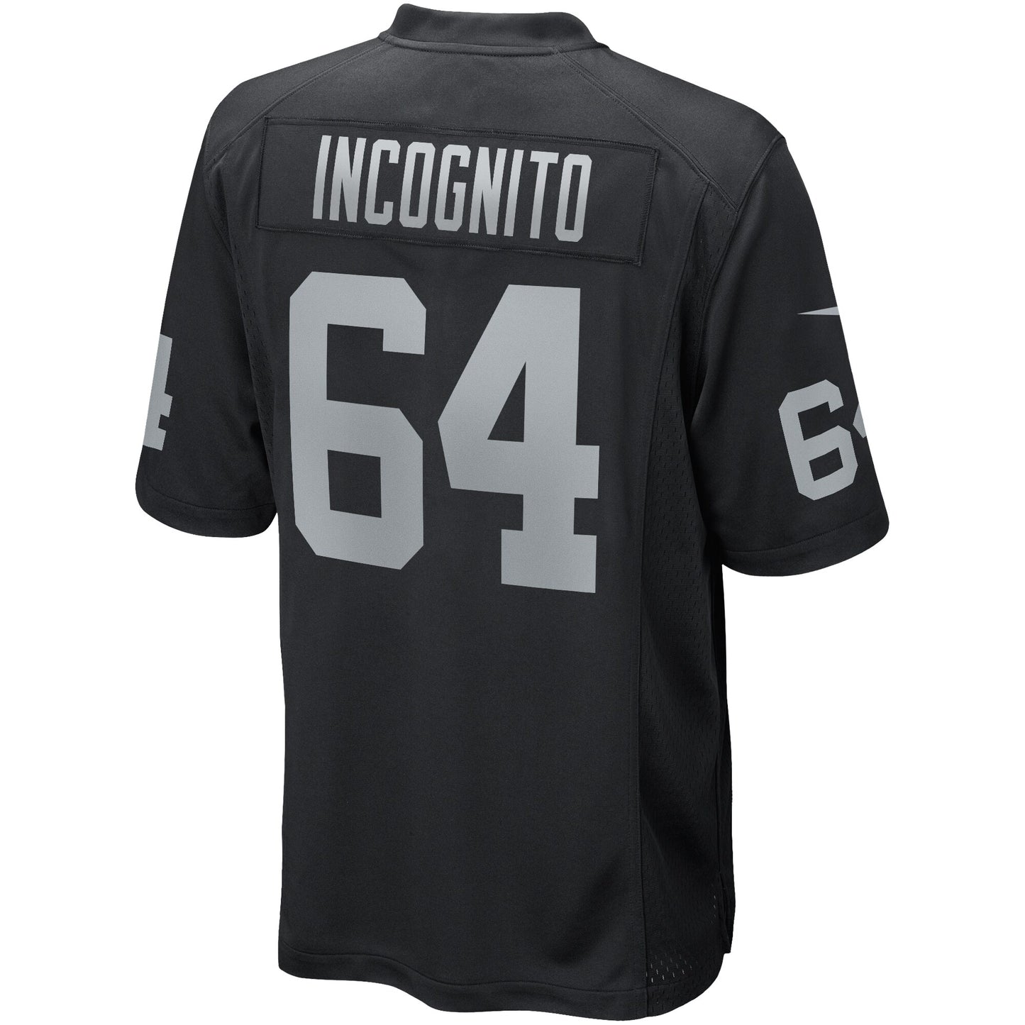 Richie Incognito Las Vegas Raiders Game Jersey - Black