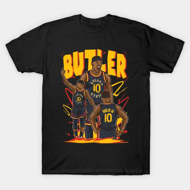 Jimmy Butler Golden State Cartoon T-Shirt