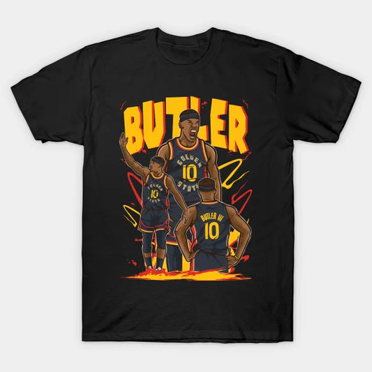 Jimmy Butler Golden State Cartoon T-Shirt