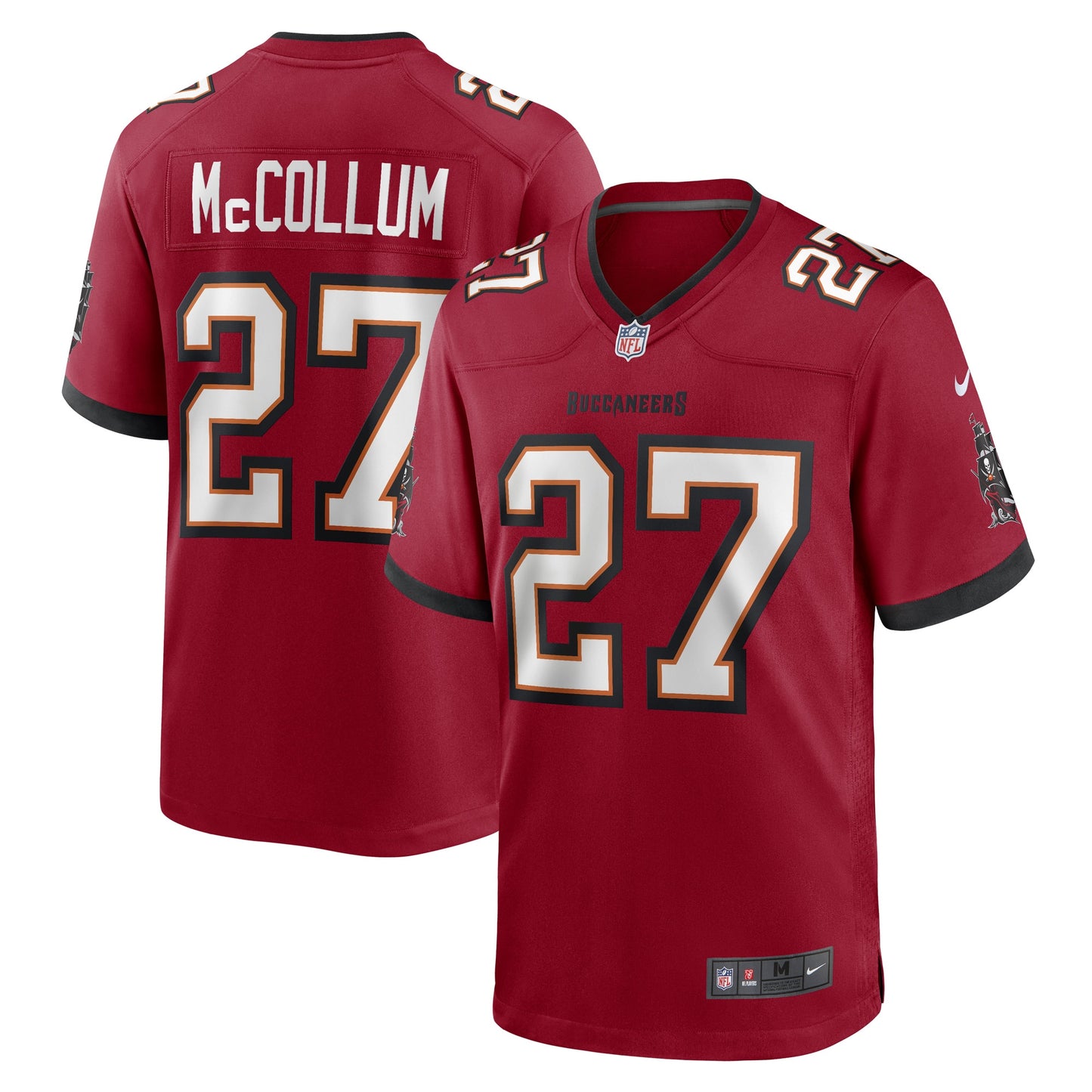 Zyon McCollum Tampa Bay Buccaneers Game Player Jersey - Red