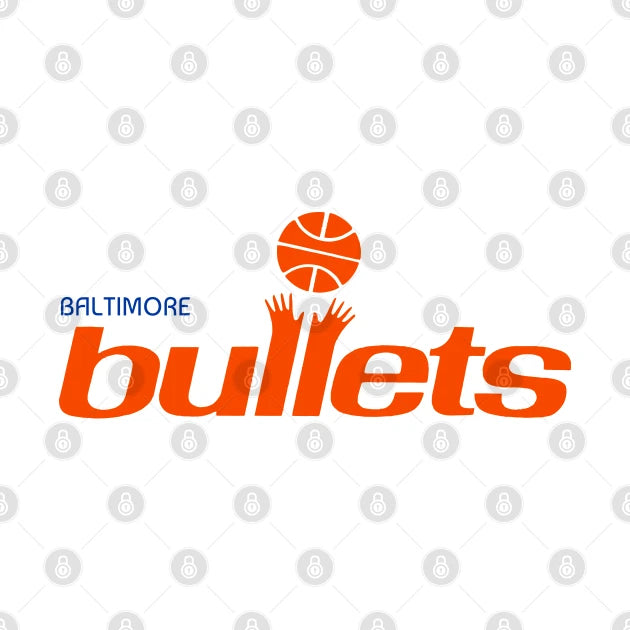 Baltimore Bullets Retro Defunct Nba Team Fan Art T-Shirt