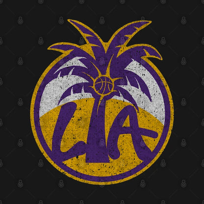 Los Angeles Sparks Fanart Vintage T-Shirt