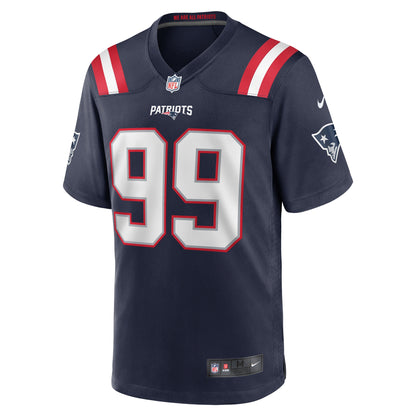 Jamie Collins Sr. New England Patriots Home Game Player Jersey - Navy