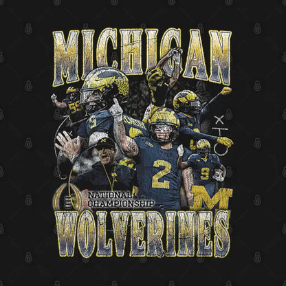 Michigan National Championship Vintage T-Shirt