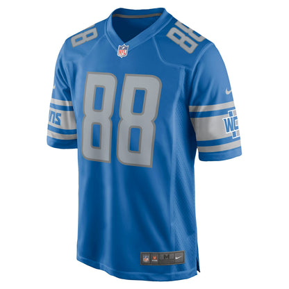 Jim Cain Detroit Lions Retired Player Jersey - Blue