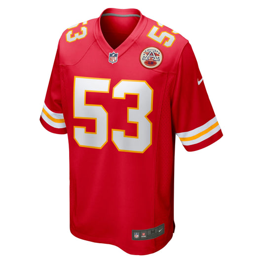 Anthony Hitchens Kansas City Chiefs Game Jersey - Red