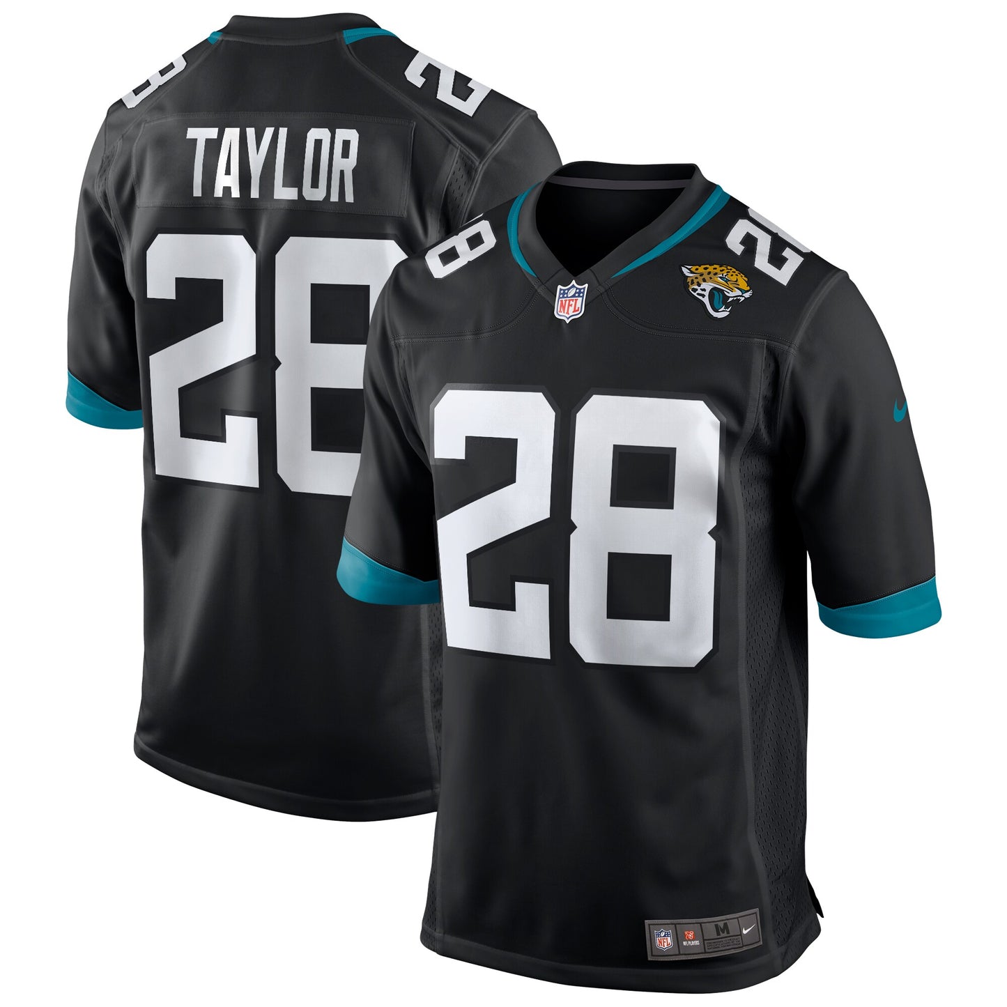 Fred Taylor Jacksonville Jaguars Game Retired Player Jersey - Black