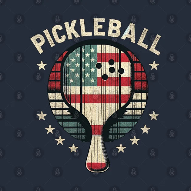 Retro Pickleball T-Shirt