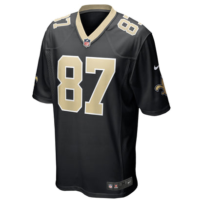 Foster Moreau New Orleans Saints Team Game Jersey - ?Black