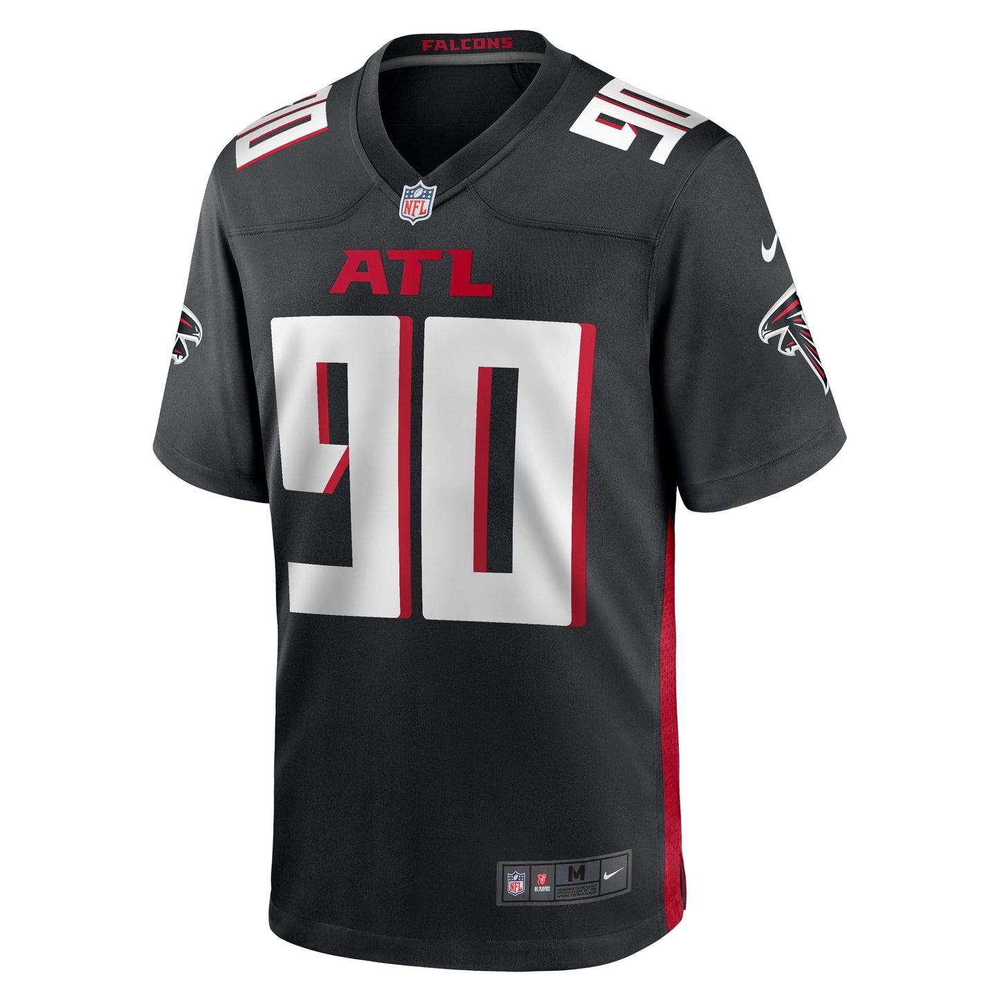 David Onyemata Atlanta Falcons Game Player Jersey - Black