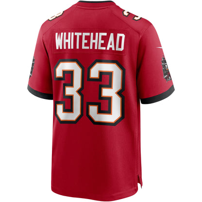 Jordans Whitehead Tampa Bay Buccaneers Game Player Jersey - Red