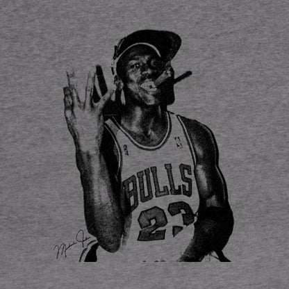 Vintage Michael Jordan With Signature Hoodie