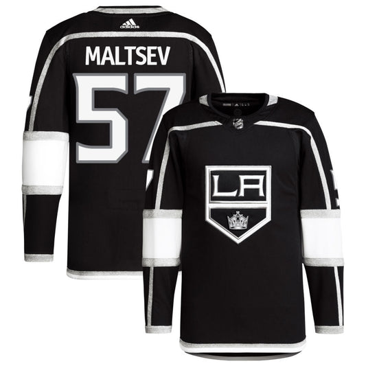 Mikhail Maltsev Los Angeles Kings Home Primegreen Authentic Pro Jersey - Black