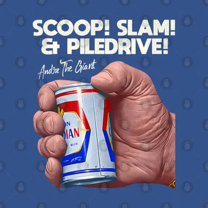 Andre The Giant + Beer Hoodie