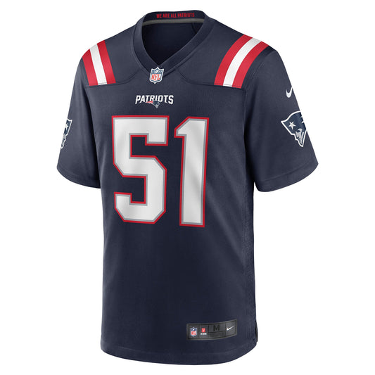 Ronnie Perkins New England Patriots Game Jersey - Navy