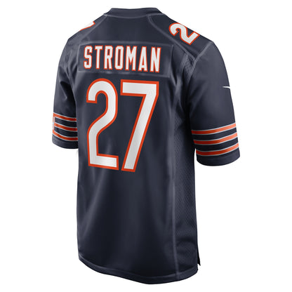 Greg Stroman Chicago Bears Team Game Jersey - ?Navy