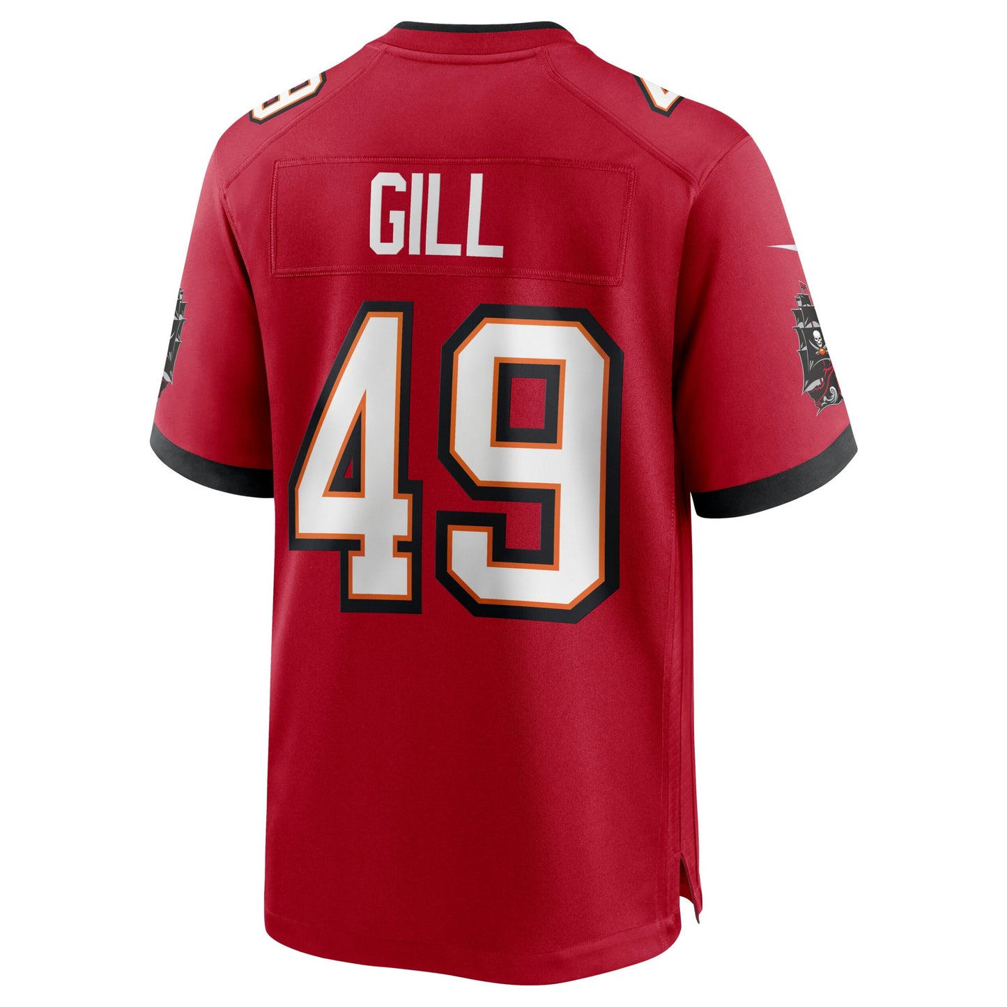 Cam Gill Tampa Bay Buccaneers Game Jersey - Red