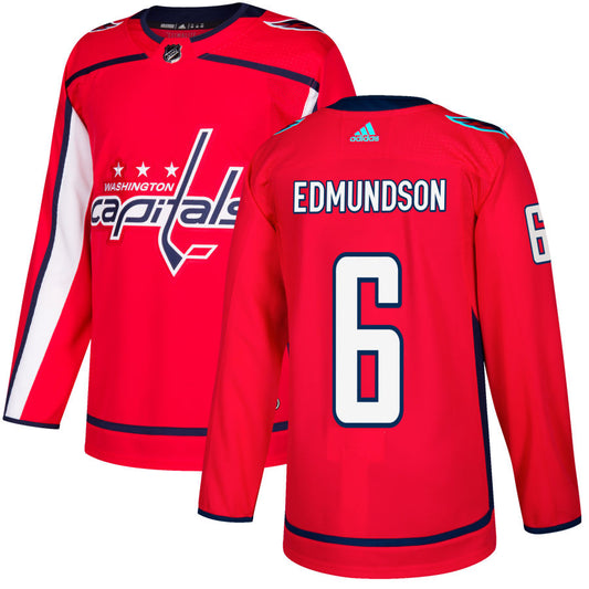 Joel Edmundson Washington Capitals Authentic Jersey - Red