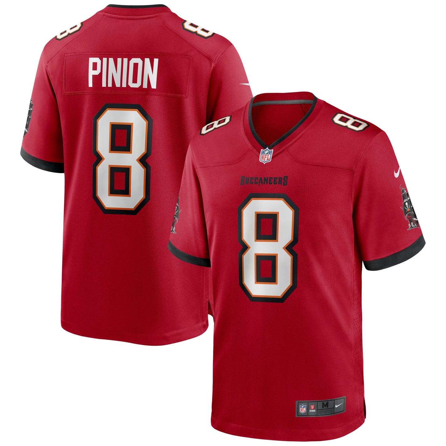 Bradley Pinion Tampa Bay Buccaneers Game Jersey - Red