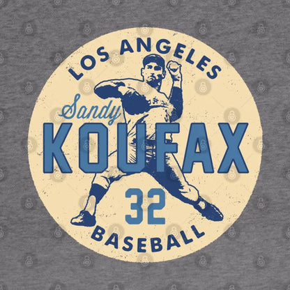 Vintage Sandy Koufax By Buck Tee Hoodie