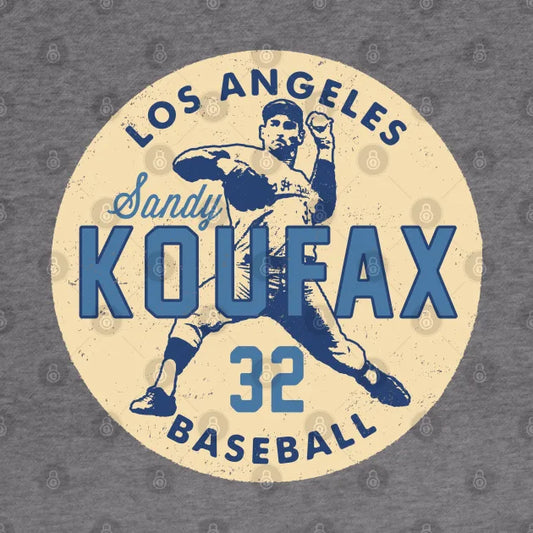 Vintage Sandy Koufax By Buck Tee Hoodie