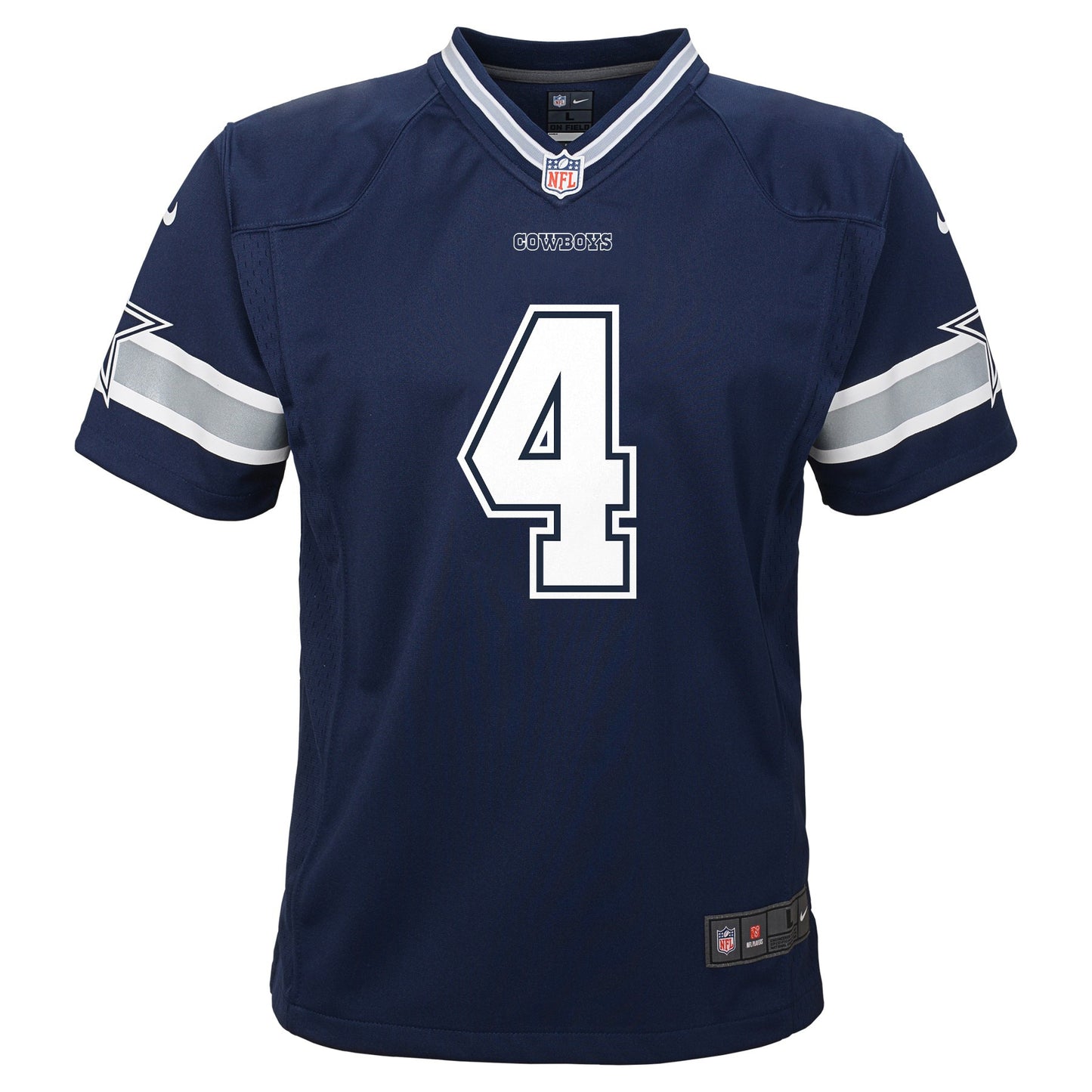 Dak Prescott Dallas Cowboys Toddler Team Game Jersey - Navy