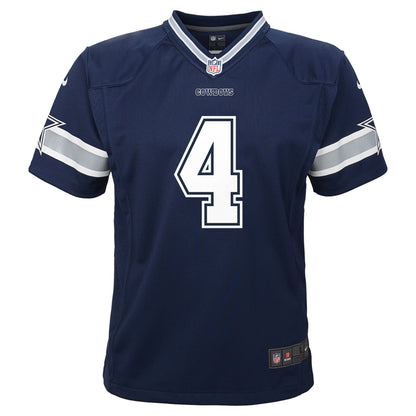 Dak Prescott Dallas Cowboys Toddler Team Game Jersey - Navy
