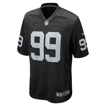 Nesta Jade Silvera Las Vegas Raiders Team Game Jersey - ?Black
