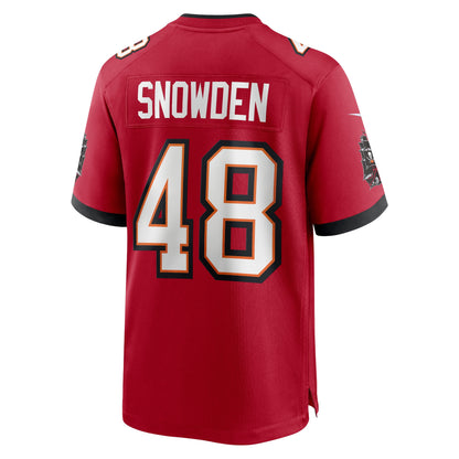 Charles Snowden Tampa Bay Buccaneers Home Game Player Jersey - Red