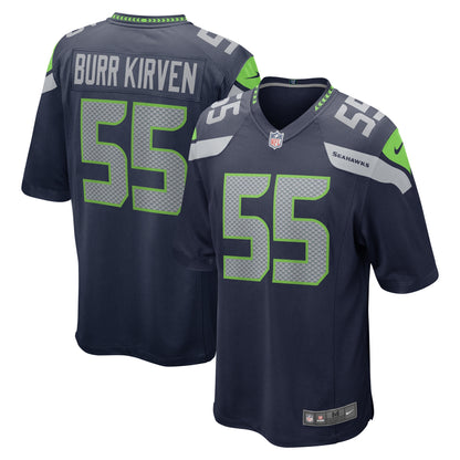 Ben Burr-Kirven Seattle Seahawks Game Jersey - College Navy