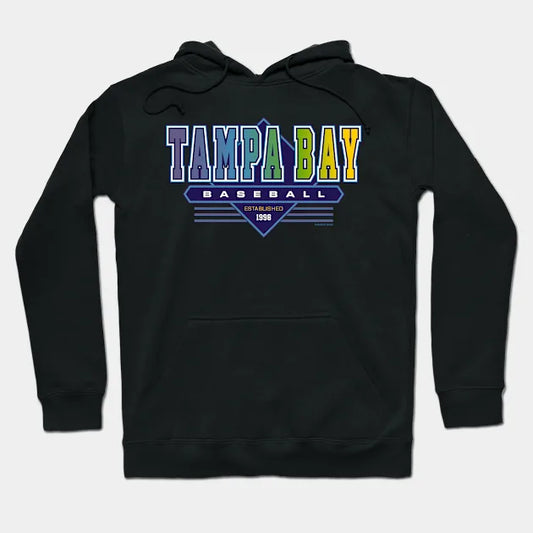 Tampa Bay Baseball Retro, Vintage Devil Rays Inspired 90S Throwback Hoodie