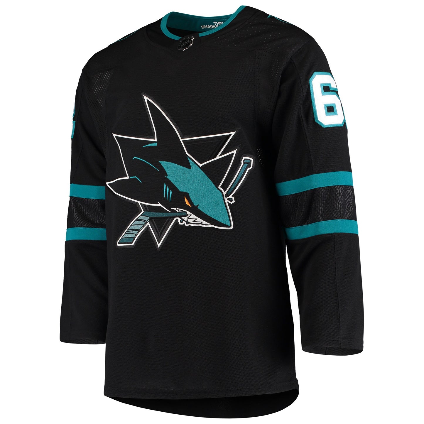 Kevin Labanc San Jose Sharks Alternate Authentic Jersey - Black