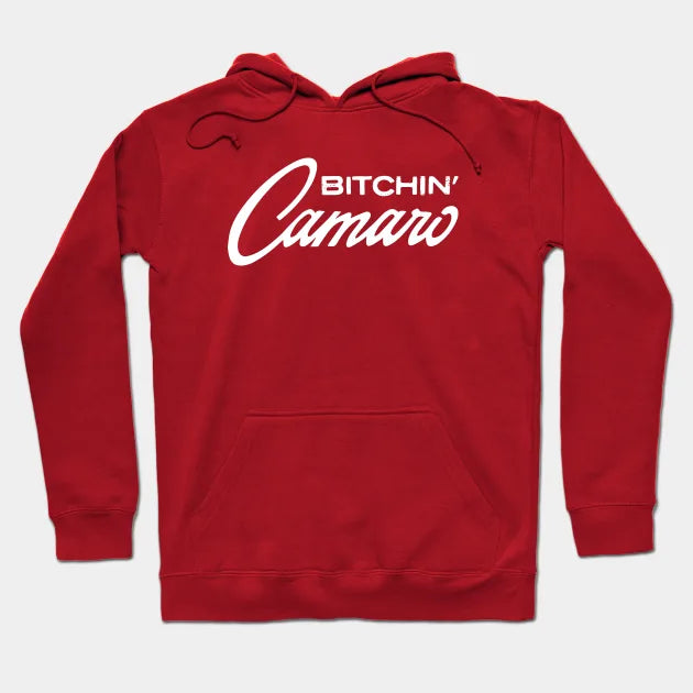 Bitchina?? Camaro White Hoodie