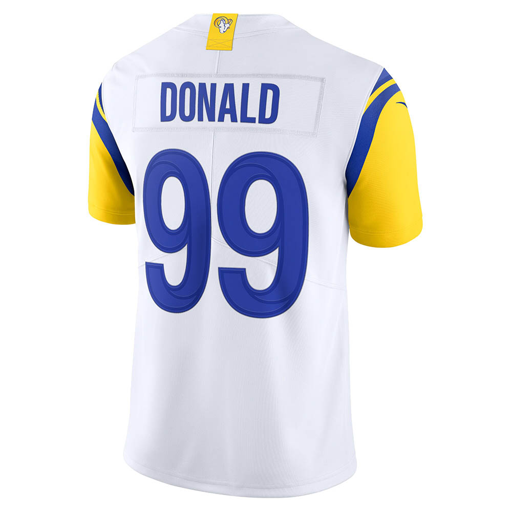 Men's Los Angeles Rams Aaron Donald Alternate Vapor Limited Jersey White