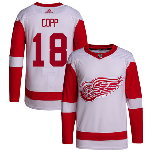 Andrew Copp Detroit Red Wings Away Primegreen Authentic Pro Jersey - White