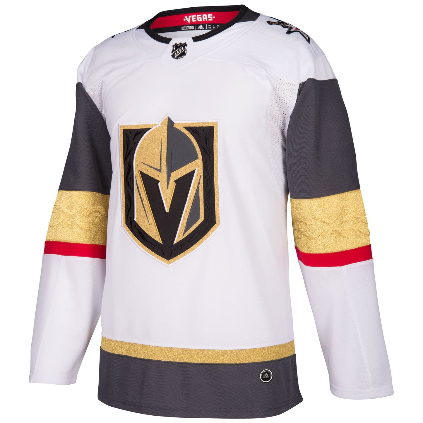 Vegas Golden Knights Away Authentic Blank Jersey - White