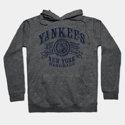 Yankees Vintage Baseball Hoodie