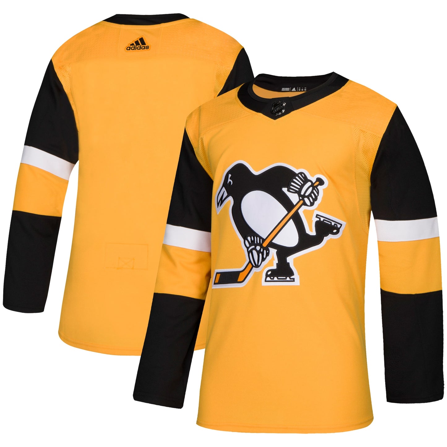 Pittsburgh Penguins Alternate Authentic Jersey - Gold