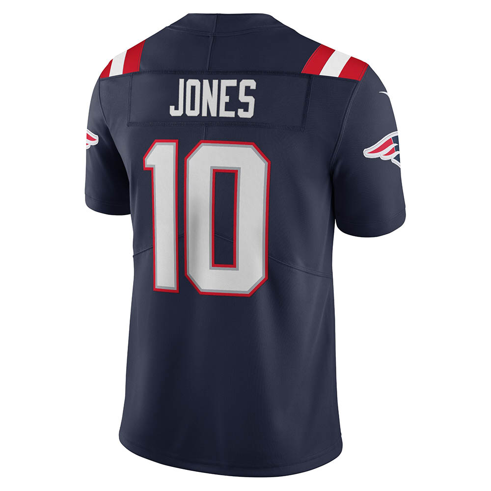 Men's New England Patriots Mac Jones Vapor Limited Jersey Navy