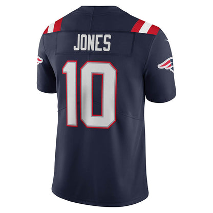 Men's New England Patriots Mac Jones Vapor Limited Jersey Navy