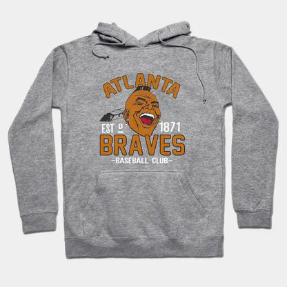 Old Style Atlanta Braves 3 By Buck Tee Hoodie