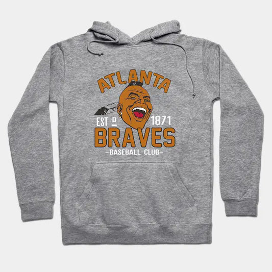 Old Style Atlanta Braves 3 By Buck Tee Hoodie