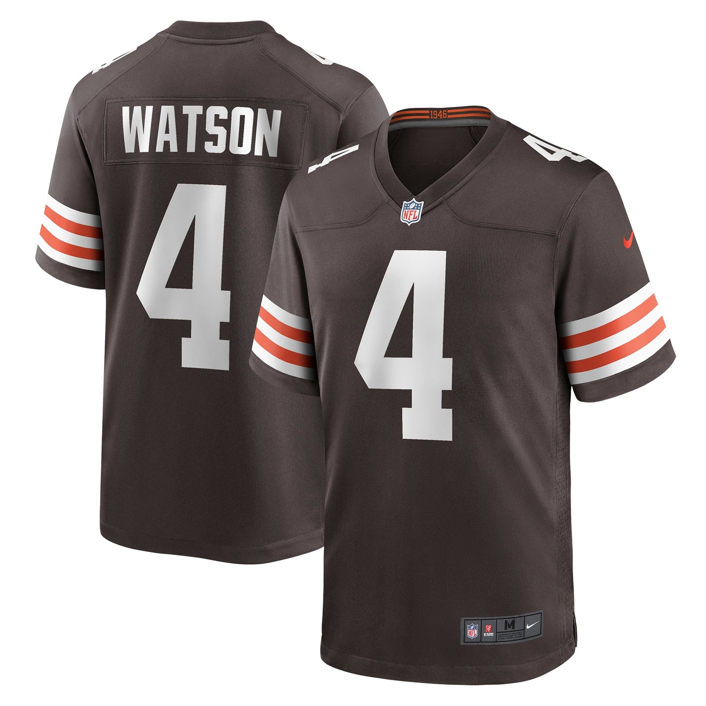 Deshaun Watson Cleveland Browns Game Jersey - Brown