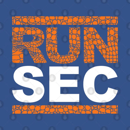 Run Sec Florida - On Blue Hoodie